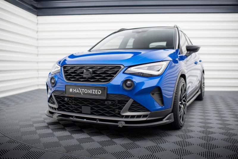 Maxton Front Ansatz Seat Arona FR Mk1 Facelift schwarz Hochglanz SE-AR-1F-FR-FD1-G