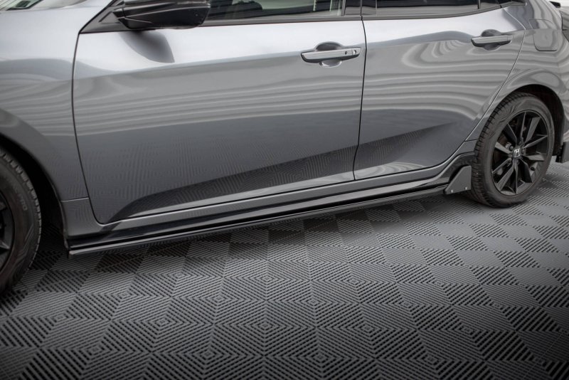 Maxton Seitenschweller Ansatz für + Flaps Honda Civic Sport Mk 10 HO-CI-10-SPORT-SD1G+SF1B