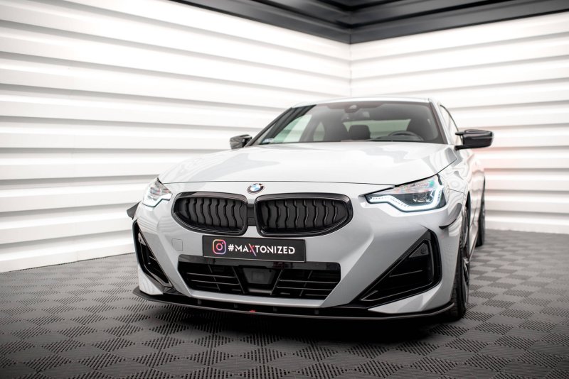 Maxton Street Pro Front Ansatz für für BMW 2 Coupe M-Paket / M240i G42 BM242MPACKCNC-FD1BRB