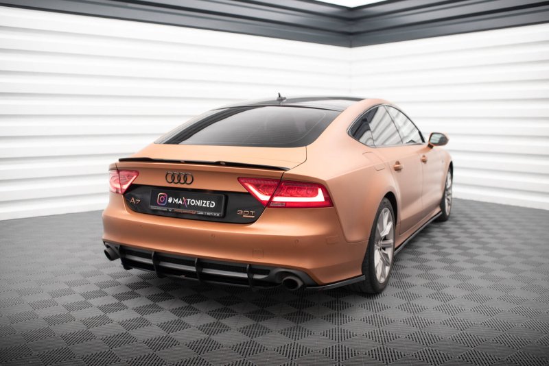 Maxton Street Pro Heckschürze Audi A7 S-Line C7 AUA7C7CNC-RS1BRB