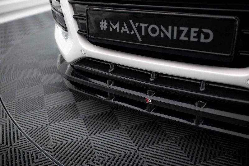 Maxton Front Ansatz Ford Kuga ST-Line Mk2 schwarz Hochglanz FO-KU-2-STLINE-FD1G+FD1R-G