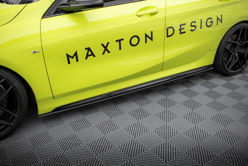 Maxton Street Pro Seitenschweller Ansatz BMW 1er F40 M-Paket / M135i BM140MPACKCNC-SD1BRB