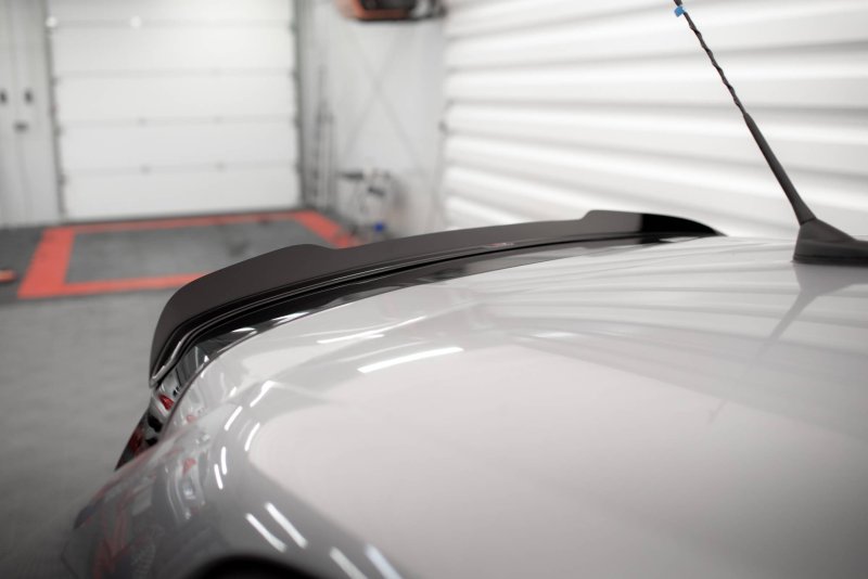 Maxton Spoiler CAP V.2 für Peugeot 208 Mk2 schwarz Hochglanz PE-208-2-CAP2-G