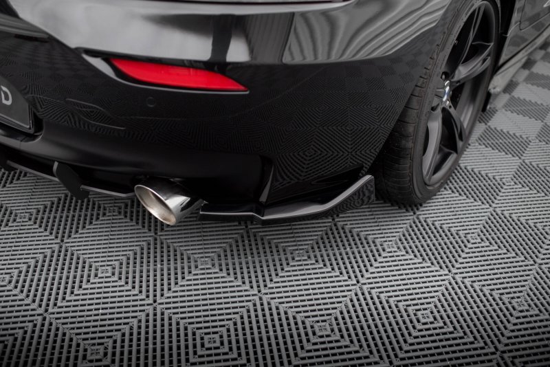 Maxton Heck Ansatz Flaps Diffusor BMW Z4 M-Paket E89 Facelift schwarz Hochglanz BM-Z4-89F-MPACK-RSD1-G