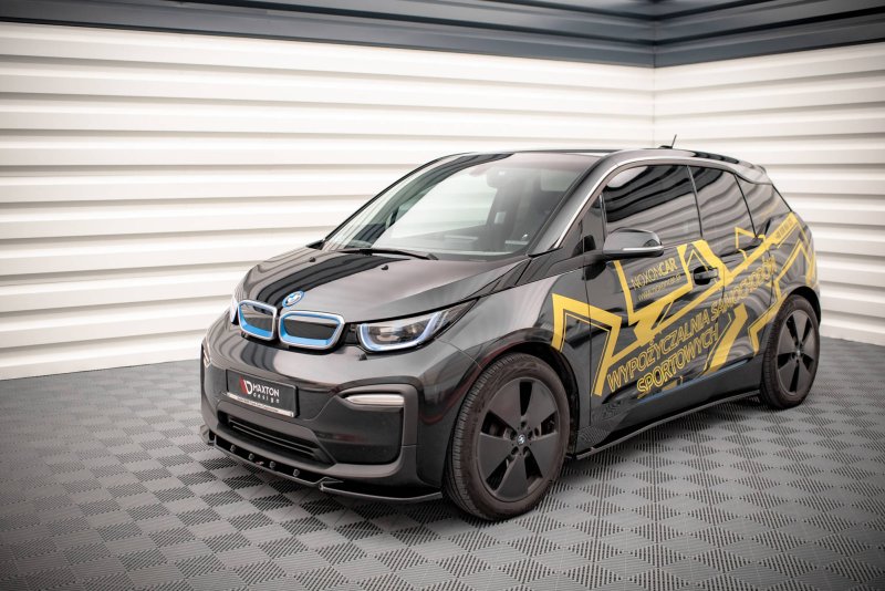 Maxton Seitenschweller Ansatz für BMW i3 Mk1 Facelift schwarz Hochglanz BM-I3-1-SD1-G