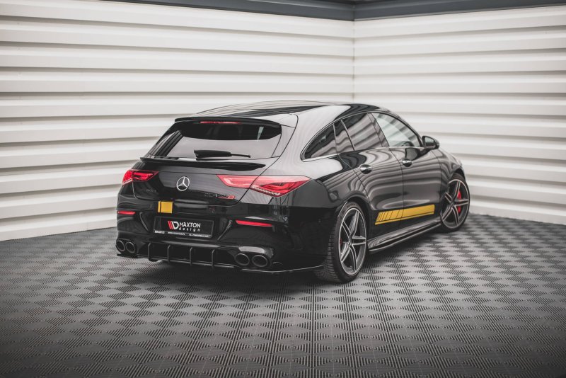 Maxton Street Pro Heckschürze für Mercedes-AMG CLA 35 / 45 Aero C118 MECLA118AMGCNC-RS1BRB