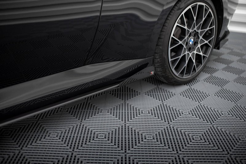 Maxton Side Flaps BMW 2 Coupe G42 schwarz Hochglanz BM2G42CNC-SF1-G