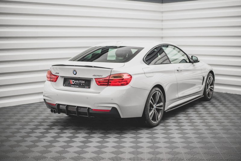 Maxton Street Pro Heckschürze V.1 BMW 4er M-Paket F32 BM4F32MPACKCNC-RS3B+BRBI