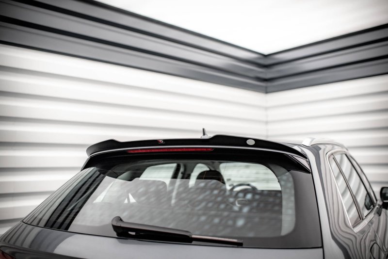 Maxton Spoiler CAP für Audi A3 Sportback 8V schwarz Hochglanz AU-A3-8V-CAP1-G
