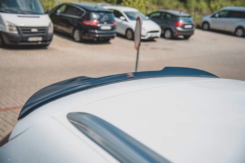 Maxton Spoiler CAP für Ford Mondeo Kombi Mk5 Facelift schwarz Hochglanz FO-MO-5F-ES-CAP1-G