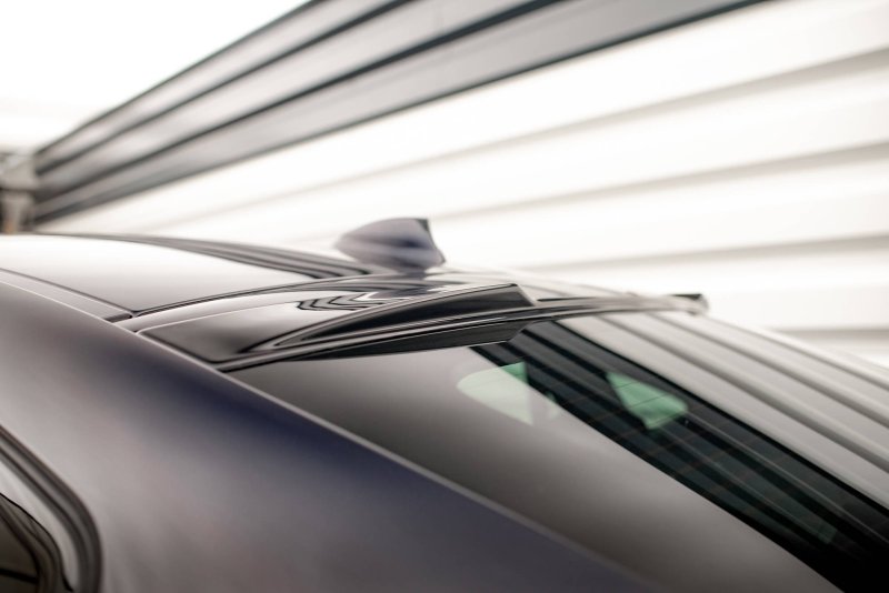 Maxton Heckscheiben Spoiler für BMW X6 M-Paket F16 schwarz Hochglanz BM-X6-16-MPACK-H1-G