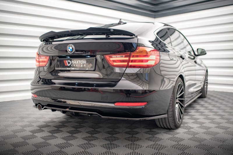 Maxton Mittlerer Diffusor Heck Ansatz DTM Look für BMW 3er GT F34 schwarz Hochglanz BM-3-34-GT-RSD1G+RD1-G