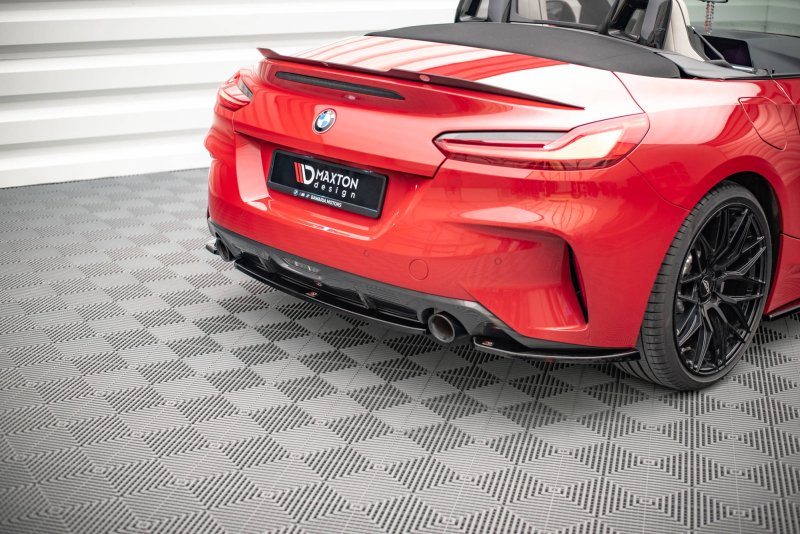 Maxton Mittlerer Diffusor Heck Ansatz für BMW Z4 M-Paket G29 schwarz Hochglanz BM-Z4-29-MPACK-RD1-G