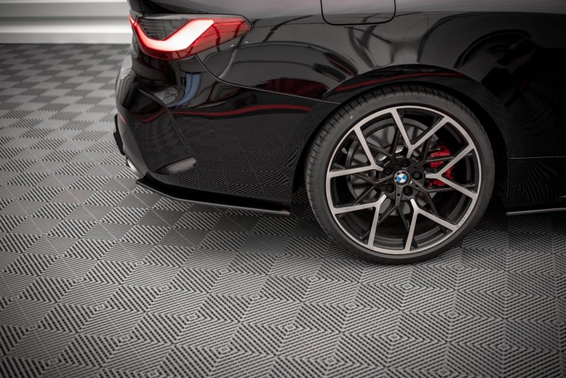 Maxton Street Pro Heck Ansatz Flaps Diffusor für BMW 4er M-Paket G22 BM4G22MPACKCNC-RSD1B
