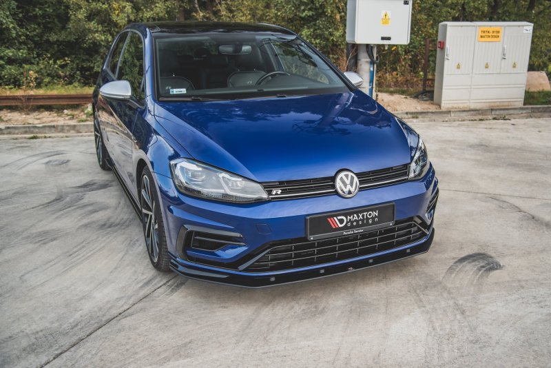 Maxton Racing Front Ansatz für passend für VW Golf 7 R / R-Line Facelift VWGO7FRCNC-FD2B