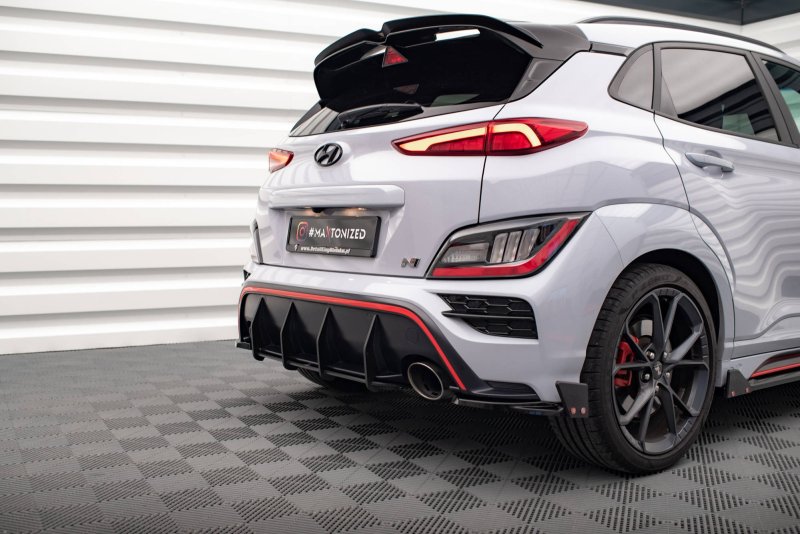 Maxton Street Pro Heckschürze für Hyundai Kona N Mk1 HYKO1NCNC-RS1BRB
