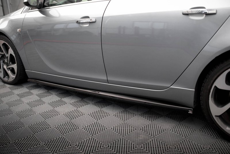 Maxton Seitenschweller Ansatz Opel Insignia OPC-Line Mk1 schwarz Hochglanz OP-IS-1-OPCLINE-SD1-G