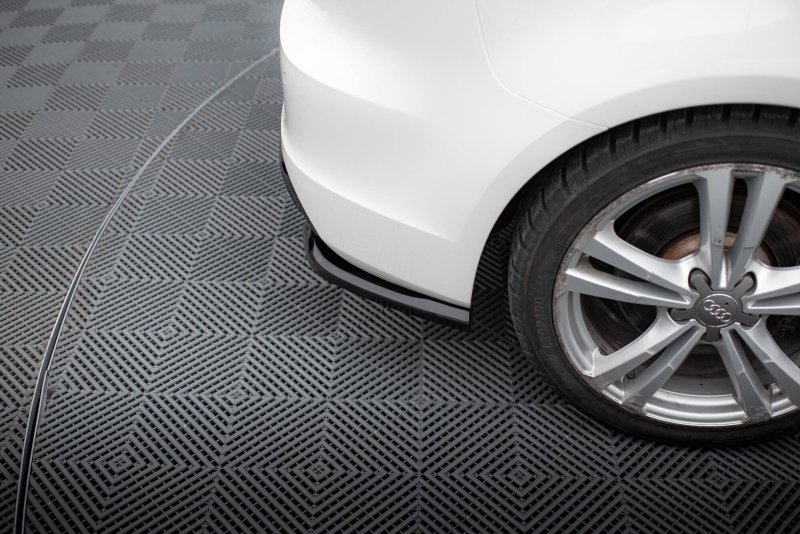 Maxton Heck Ansatz Flaps Diffusor Audi S3 Sportback 8V schwarz Hochglanz AU-S3-8V-SB-RSD1-G
