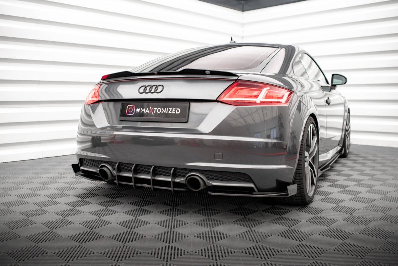 Maxton Street Pro Heckschürze Audi TT S-Line 8S AUTT3SLINECNC-RS1B