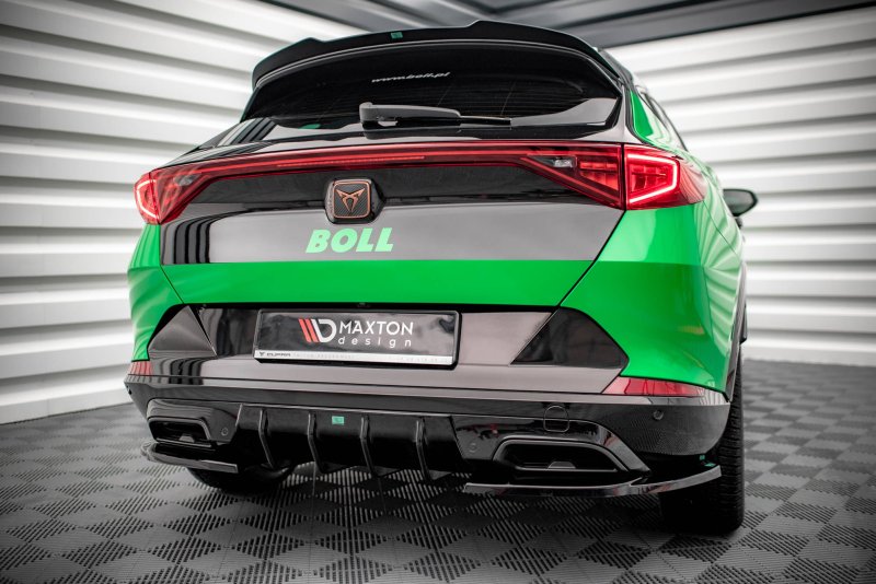 Maxton Diffusor Heck Ansatz V.2 für Cupra Formentor schwarz Hochglanz CU-FO-1-RS2-G