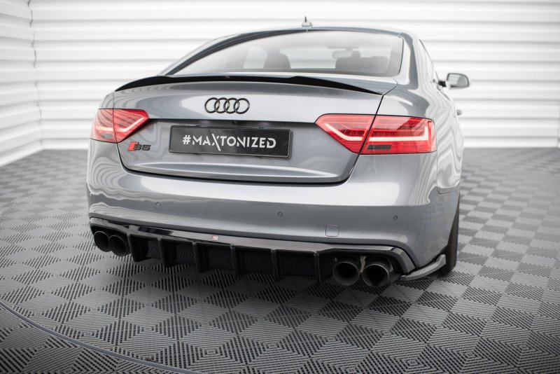 Maxton Diffusor Heck Ansatz Audi S5 Coupe / Sportback 8T Facelift AU-S5-1F-RS1GOO_OO