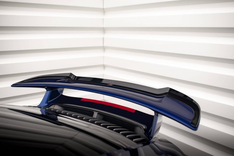 Maxton Spoiler CAP für Porsche 911 Carrera Aero 992 schwarz Hochglanz PO-911-992-CA-AERO-CAP1-G