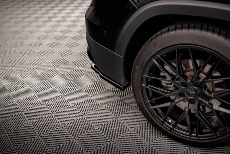 Maxton Heck Ansatz Flaps Diffusor für Mercedes-AMG GLB 35 X247 schwarz Hochglanz ME-GLB-35-247-RSD1-G