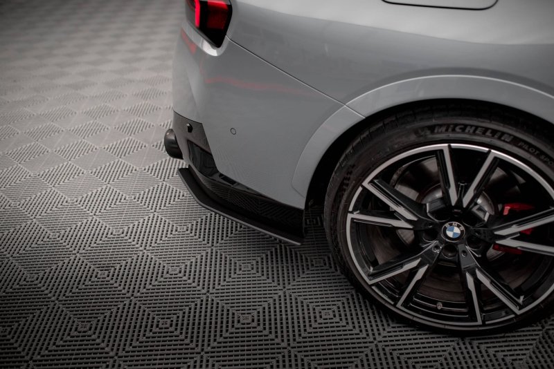 Maxton Street Pro Heck Ansatz Flaps Diffusor für BMW 2 Coupe M240i G42 BM242MCNC-RSD1BRB