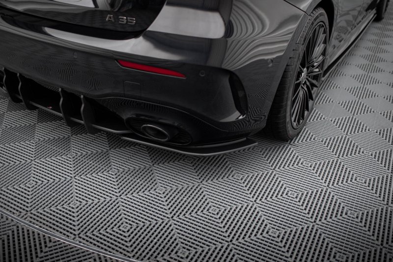 Maxton Street Pro Heck Ansatz Flaps Diffusor Mercedes-AMG A35 Hatchback W177 MEA177F35CNC-RSD1BRB