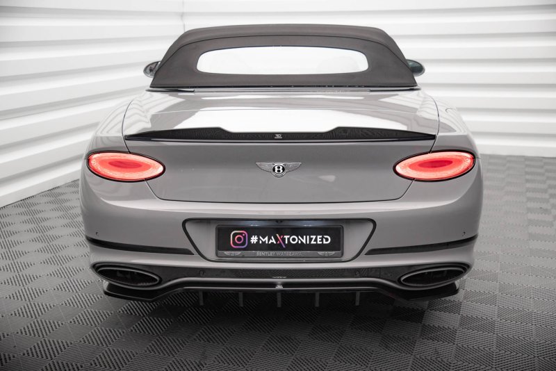 Maxton 3D Spoiler CAP für Bentley Continental GT Mk3 schwarz Hochglanz BE-CO-3-GT-CA-CAP1-G