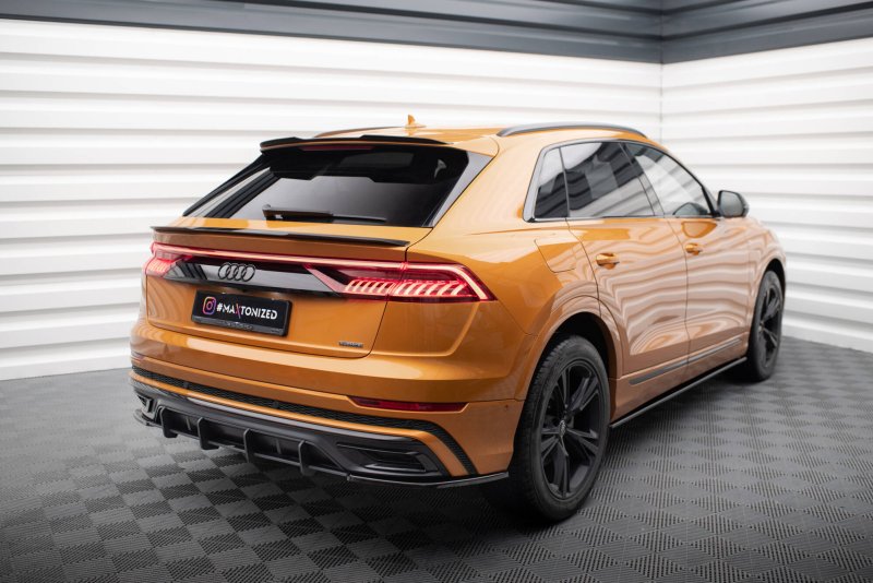 Maxton Street Pro Heckschürze Audi Q8 S-Line Mk1 AUQ81SLINECNC-RS1BRB