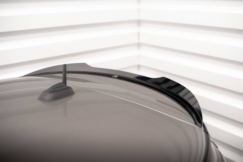 Maxton Spoiler CAP für Mini Cooper S F56 Facelift  schwarz Hochglanz MC-S-3F-56-JCW-CAP1-G