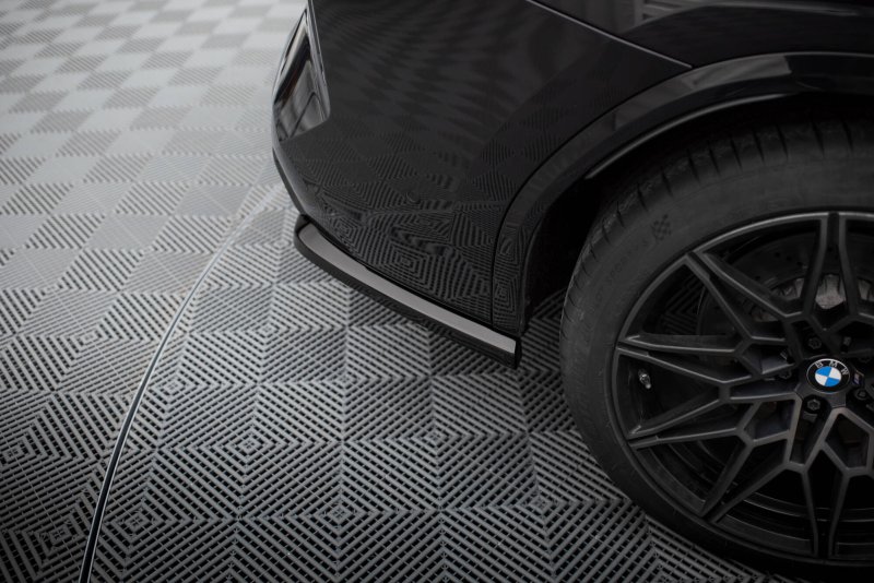 Maxton Heck Ansatz Flaps Diffusor V.2 BMW X3 M F97 / F97 Facelift schwarz Hochglanz BM-X3M-F97F-RSD2-G