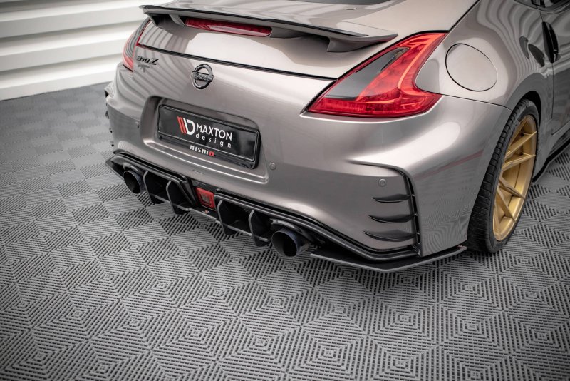 Maxton Street Pro Heckschürze für Nissan 370Z Nismo Facelift NI370ZNISMOCNC-RS1BRB