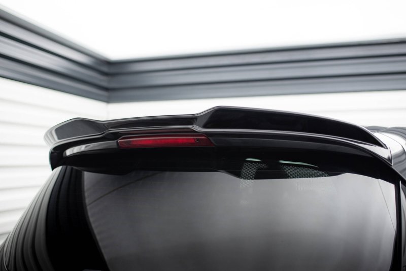 Maxton Spoiler CAP Abrisskante 3D Ford S-Max ST-Line Mk2 schwarz Hochglanz FO-SMAX-2-STLINE-CAP3D1-G
