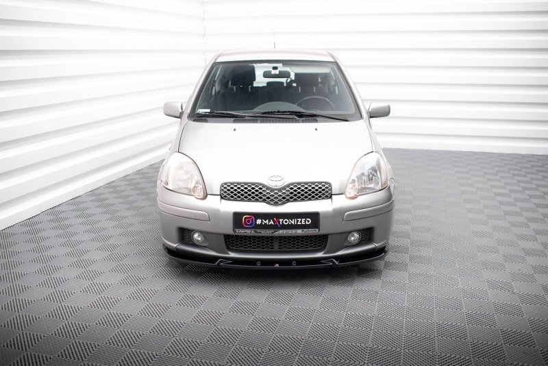 Maxton Front Ansatz Toyota Yaris T-Sport Mk1 Facelift schwarz Hochglanz TO-YA-1F-TS-FD1-G