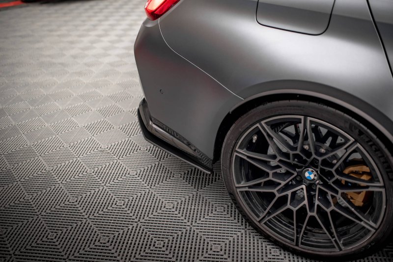 Maxton Street Pro Heck Ansatz Flaps Diffusor für BMW M3 G80 BM3G80MCNC-RSD1BRB