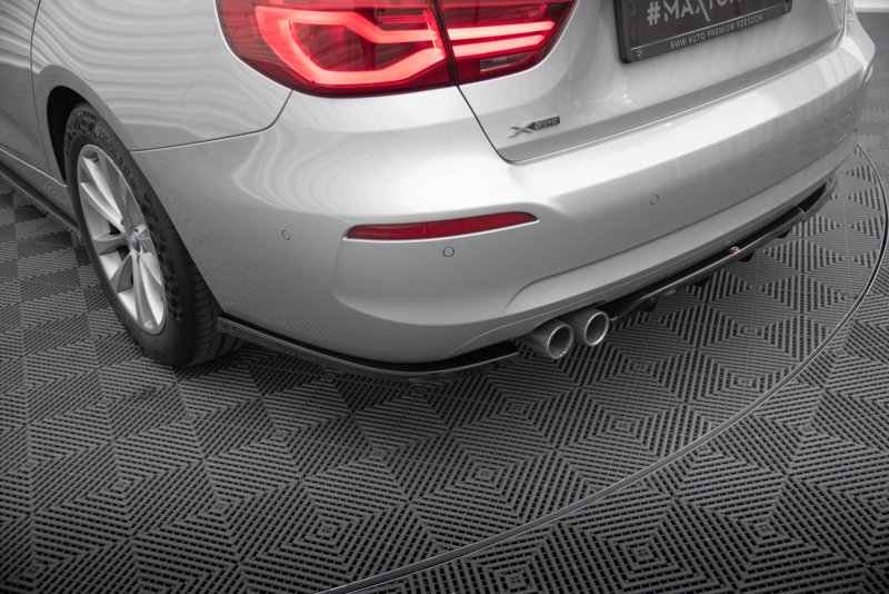 Maxton Mittlerer Cup Diffusor Heck Ansatz BMW 3er GT F34 Facelift schwarz Hochglanz BM-3-34F-GT-RSD1G+RD1-G