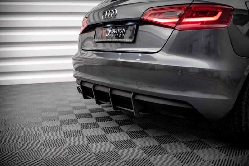 Maxton Street Pro Heckschürze für Audi A3 Sportback 8V AUA38VCNC-RS1BRB