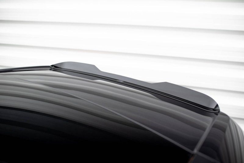 Maxton Spoiler CAP Abrisskante BMW iX M-Paket i20 schwarz Hochglanz BM-IX-1-MPACK-CAP1-G