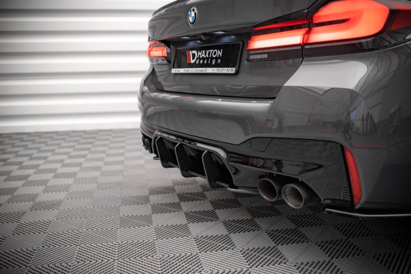 Maxton Street Pro Heckschürze für BMW M5 F90 BM590FMCNC-RS1B+BRBI
