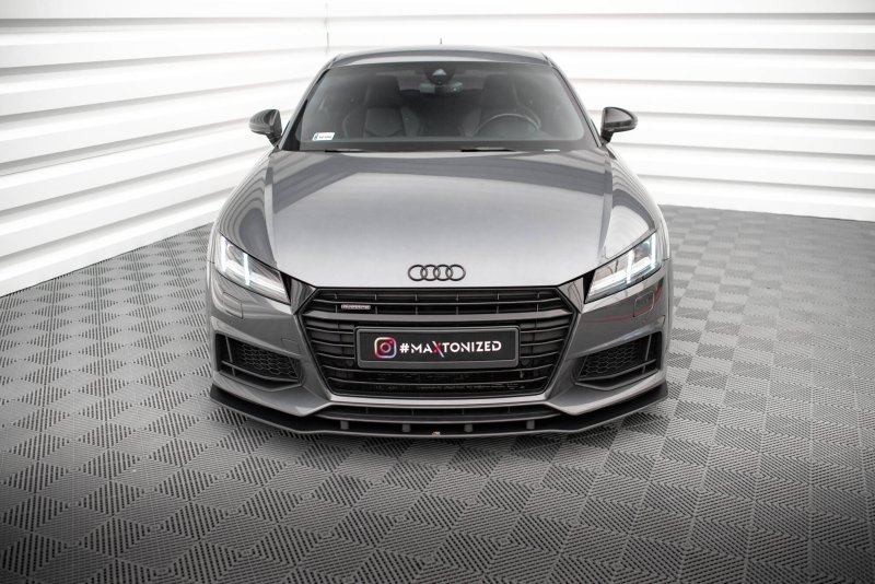 Maxton Street Pro Front Ansatz Audi TT S / S-Line 8S AUTT3SLINECNC-FD1BRB