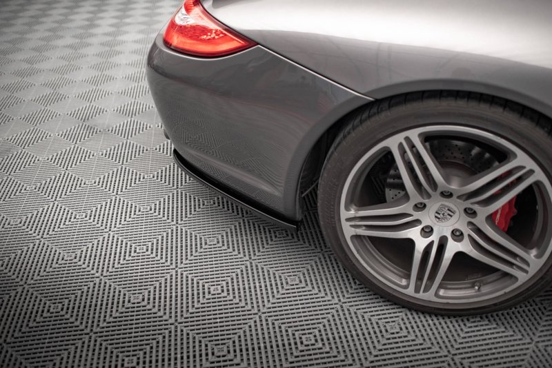 Maxton Heck Ansatz Flaps Diffusor für Porsche 911 Carrera / Carrera GTS 997 Facelift schwarz Hochglanz PO-911-997F-CA-S-RSD1-G