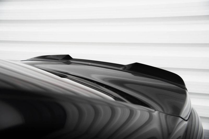 Maxton Spoiler CAP Abrisskante 3D BMW 7 E65 schwarz Hochglanz BM-7-65-CAP1-G