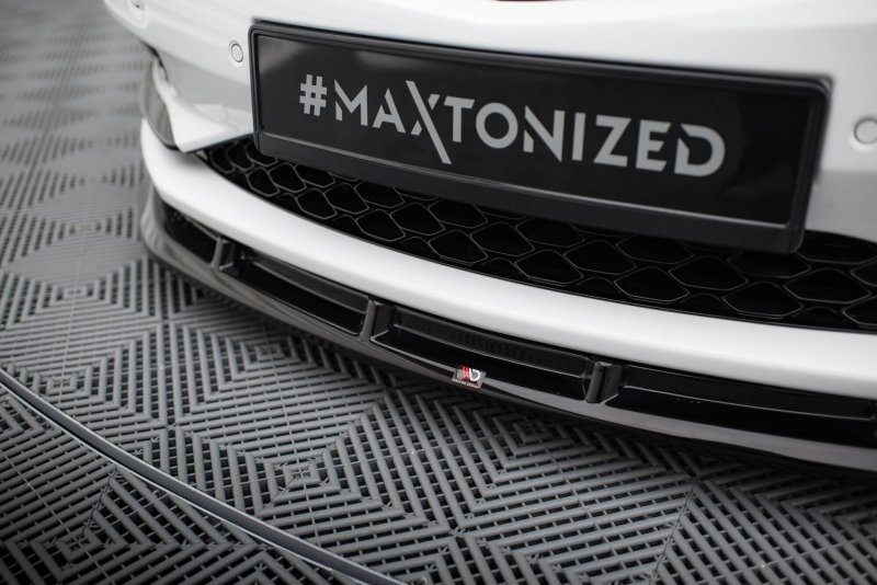 Maxton Front Ansatz Opel Cascada schwarz Hochglanz OP-CA-1-FD1-G