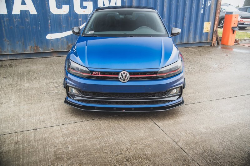 Maxton Racing Front Ansatz für passend für Volkswagen Polo AW GTI VWPO6GTICNC-FD3BRB