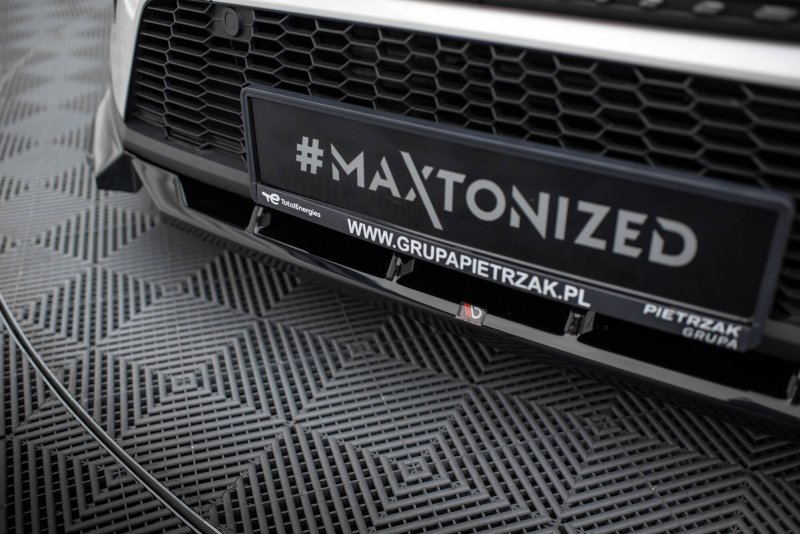 Maxton Front Ansatz Peugeot 408 Mk1 schwarz Hochglanz PE-408-1-FD1-G