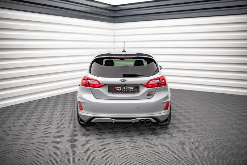 Maxton Heck Ansatz Flaps Diffusor V.1 für Ford Fiesta ST Mk8 schwarz Hochglanz FO-FI-8-ST-RSD1-G