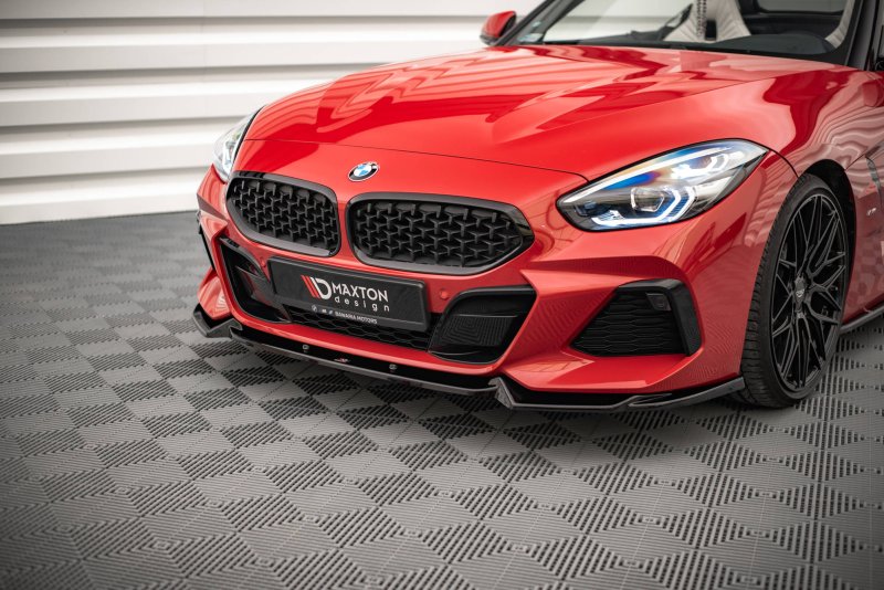 Maxton Front Ansatz V.1 für BMW Z4 M-Paket G29 schwarz Hochglanz BM-Z4-29-MPACK-FD1-G