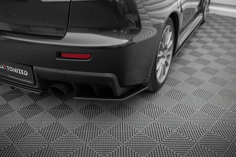 Maxton Street Pro Heck Ansatz Flaps Diffusor Mitsubishi Lancer EVO X MILA10EVOCNC-RSD1BRB